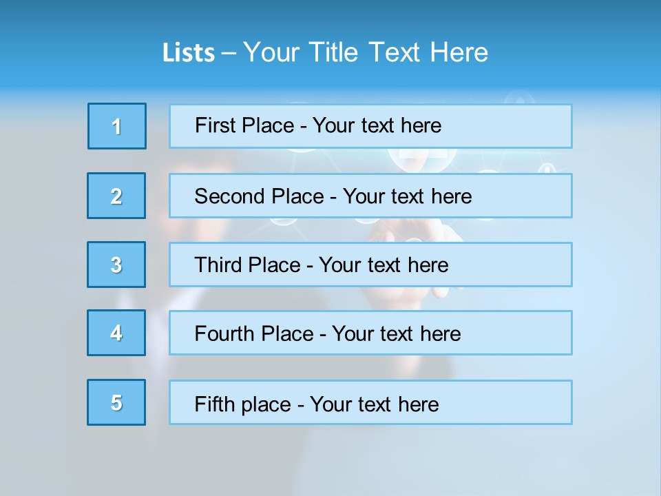 Worldwide Concept Linked PowerPoint Template