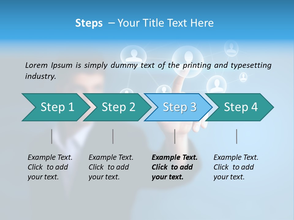 Worldwide Concept Linked PowerPoint Template