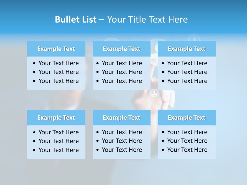Worldwide Concept Linked PowerPoint Template
