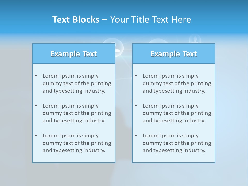 Worldwide Concept Linked PowerPoint Template