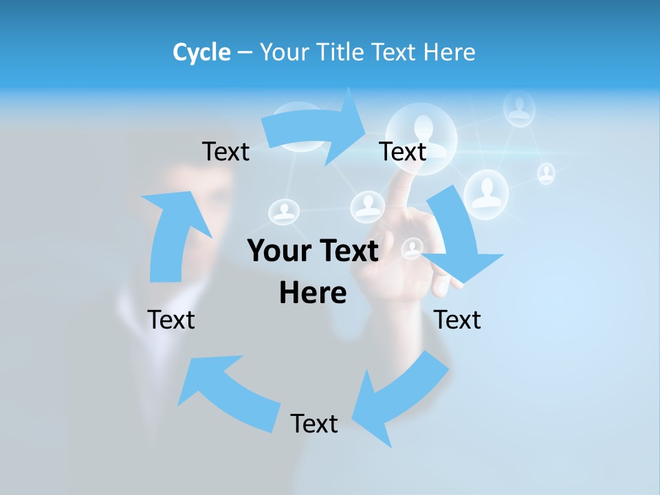 Worldwide Concept Linked PowerPoint Template