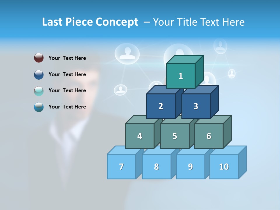 Worldwide Concept Linked PowerPoint Template