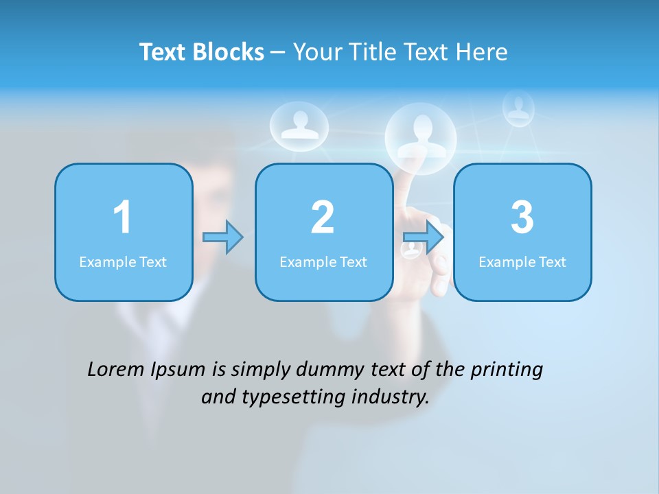 Worldwide Concept Linked PowerPoint Template