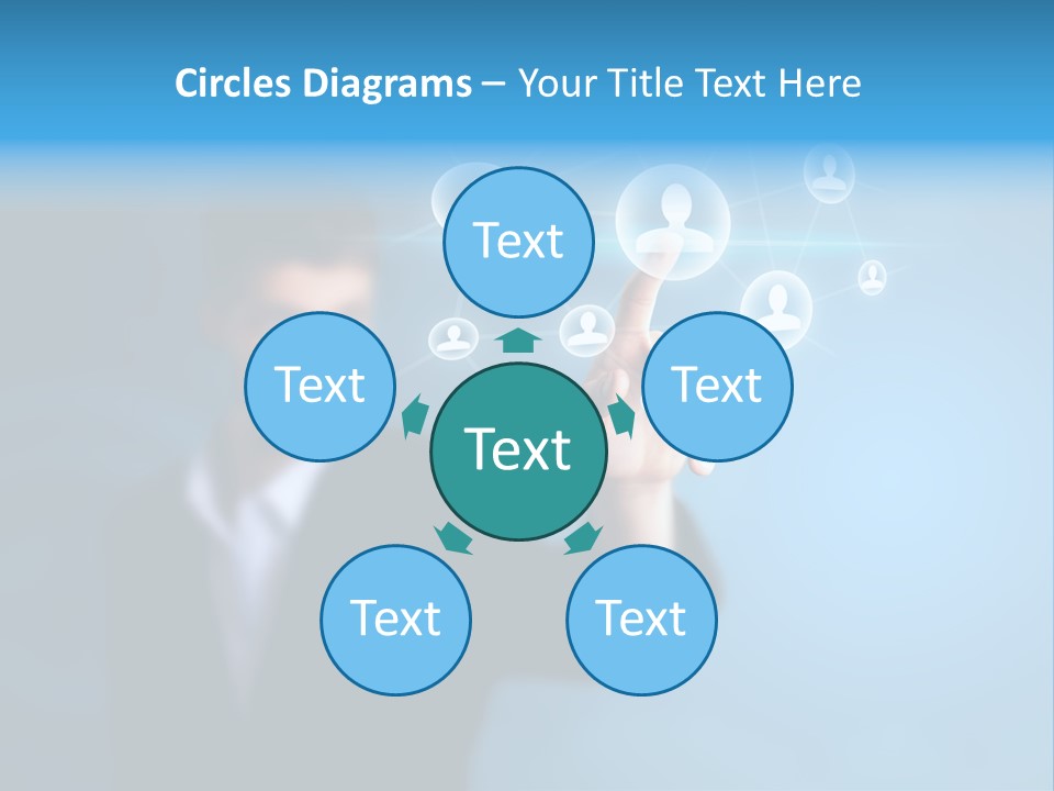 Worldwide Concept Linked PowerPoint Template