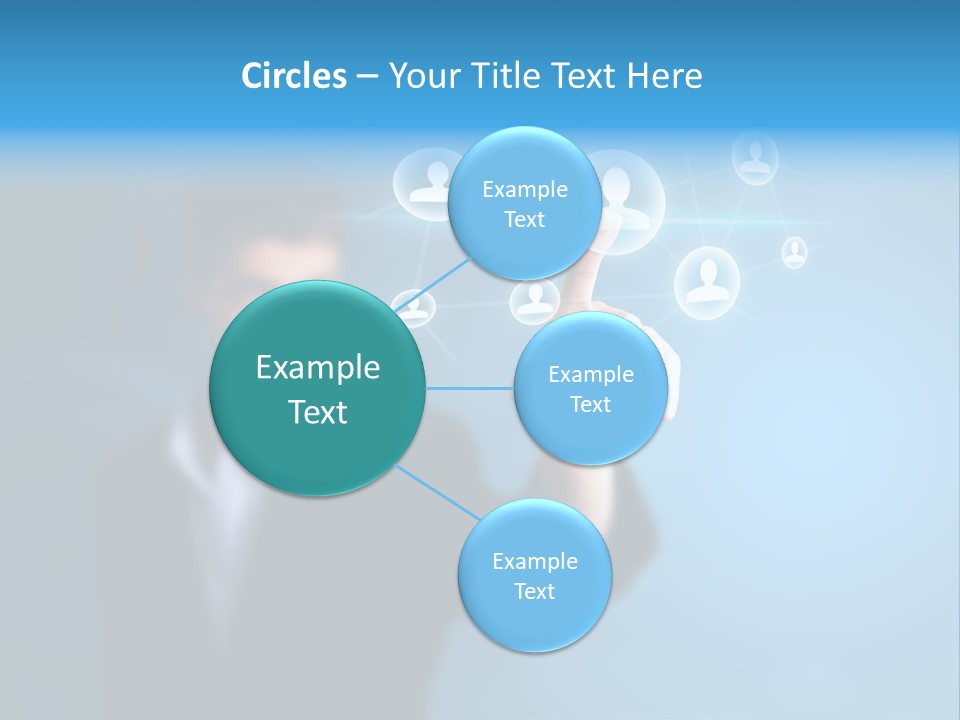 Worldwide Concept Linked PowerPoint Template