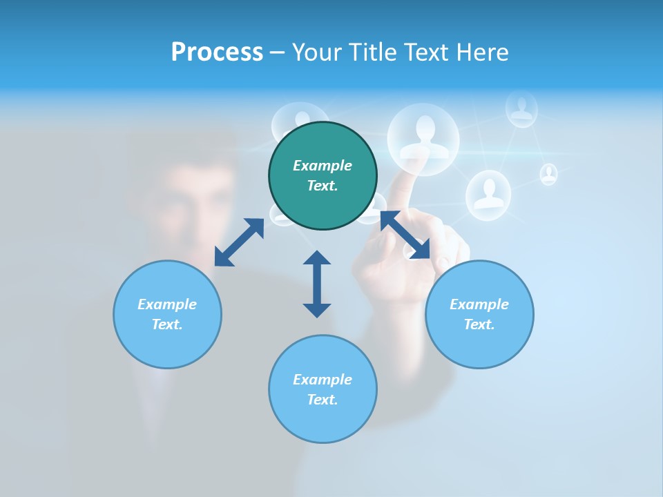 Worldwide Concept Linked PowerPoint Template