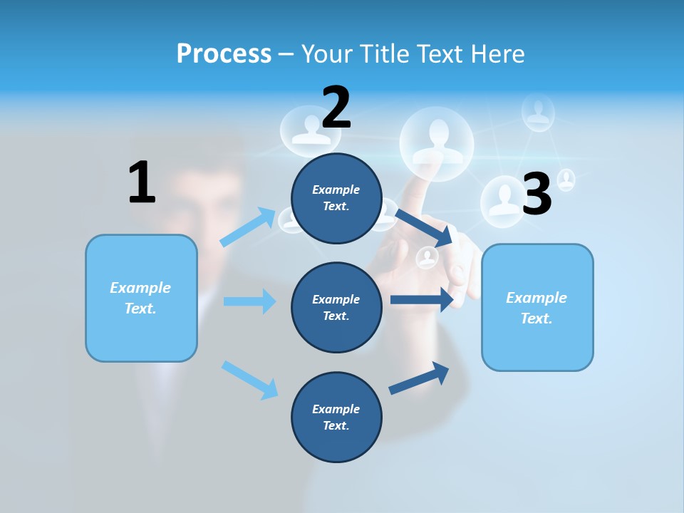 Worldwide Concept Linked PowerPoint Template