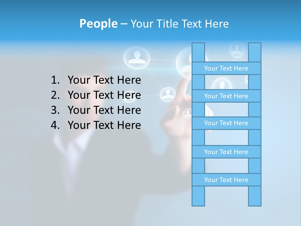 Worldwide Concept Linked PowerPoint Template