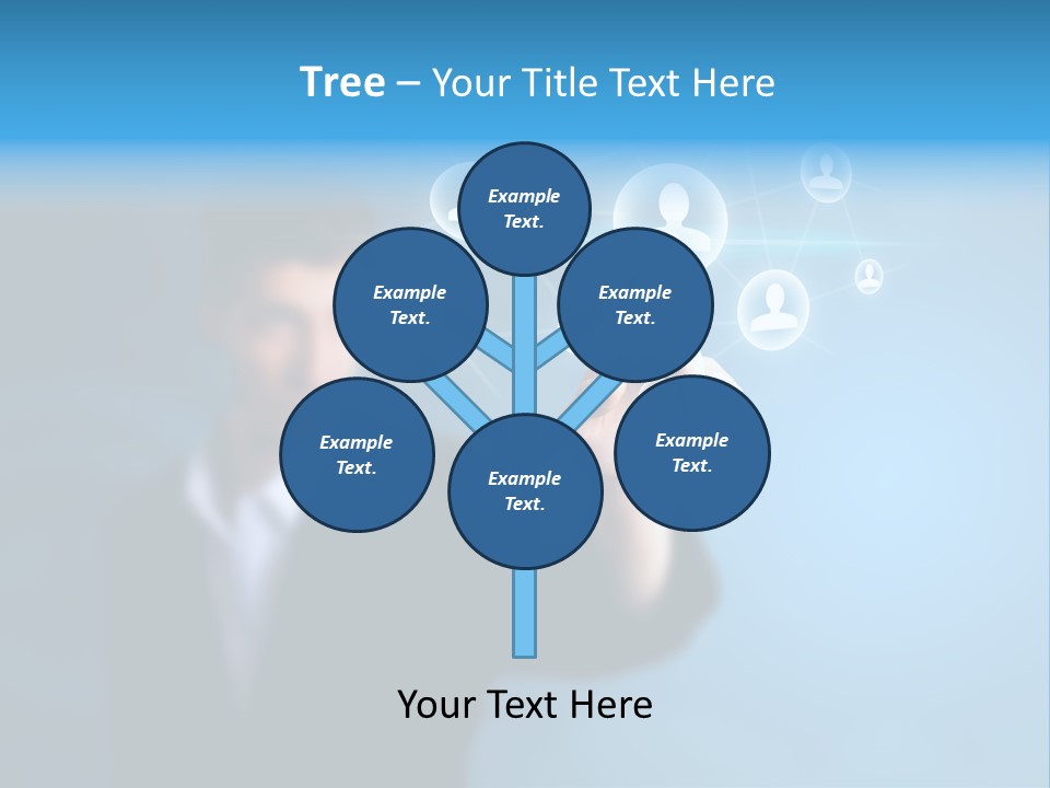 Worldwide Concept Linked PowerPoint Template