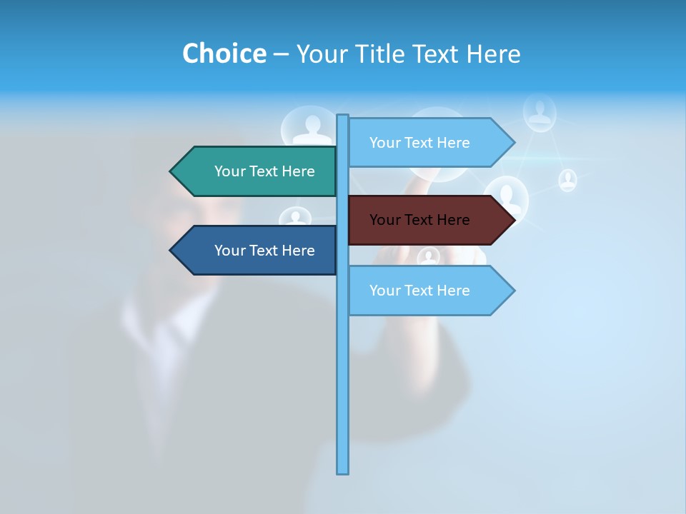 Worldwide Concept Linked PowerPoint Template