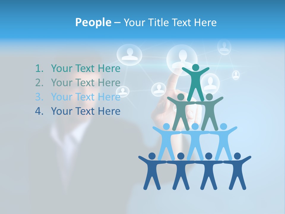 Worldwide Concept Linked PowerPoint Template