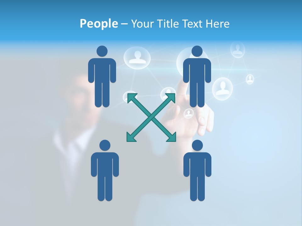 Worldwide Concept Linked PowerPoint Template