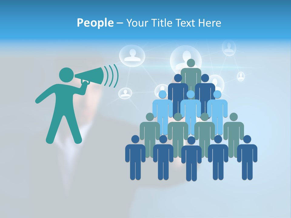 Worldwide Concept Linked PowerPoint Template