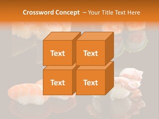 Tuna Set Gourmet PowerPoint Template