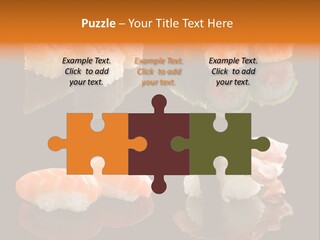 Tuna Set Gourmet PowerPoint Template