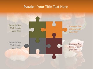 Tuna Set Gourmet PowerPoint Template