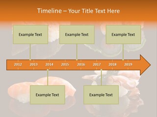 Tuna Set Gourmet PowerPoint Template