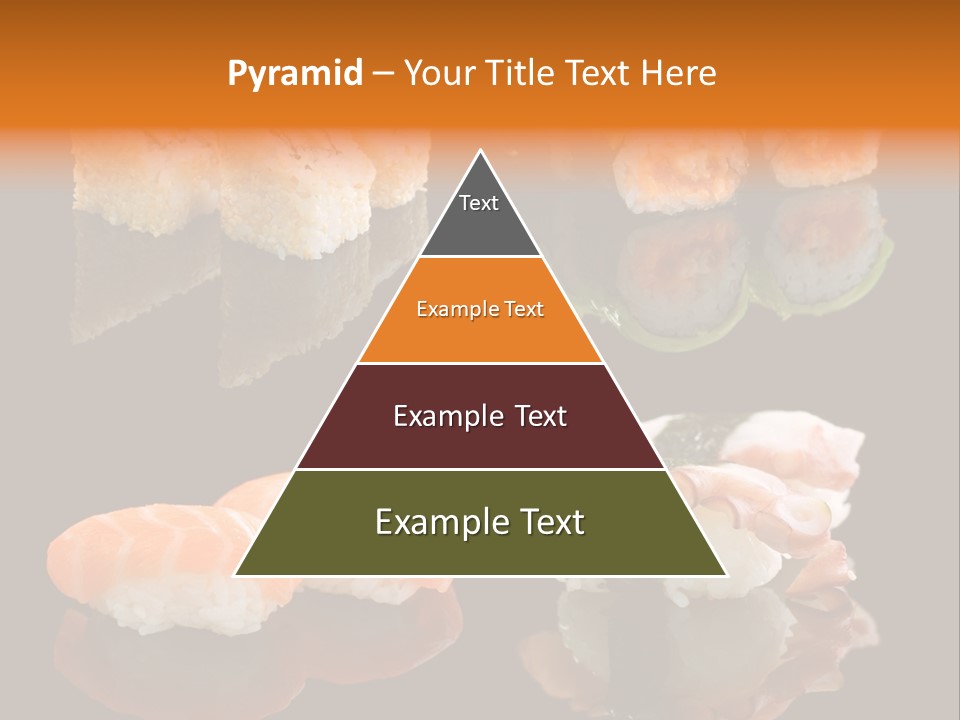 Tuna Set Gourmet PowerPoint Template