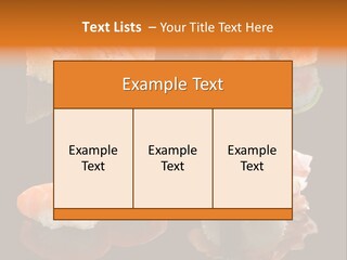 Tuna Set Gourmet PowerPoint Template