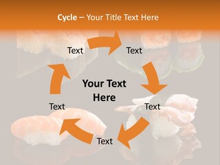 Tuna Set Gourmet PowerPoint Template