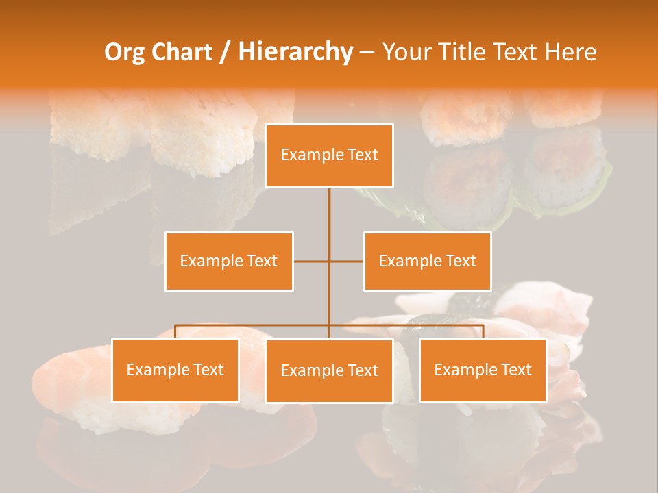 Tuna Set Gourmet PowerPoint Template