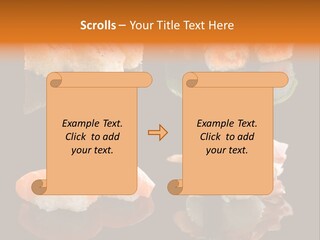 Tuna Set Gourmet PowerPoint Template