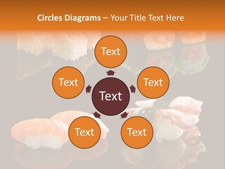 Tuna Set Gourmet PowerPoint Template