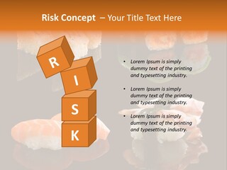 Tuna Set Gourmet PowerPoint Template