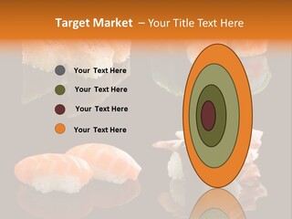Tuna Set Gourmet PowerPoint Template