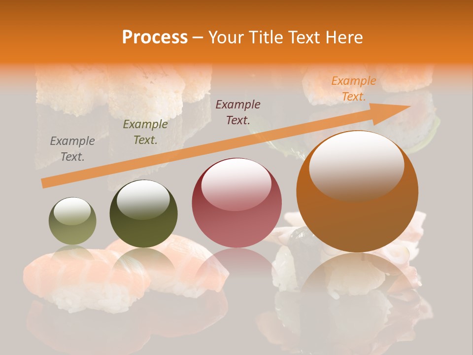 Tuna Set Gourmet PowerPoint Template