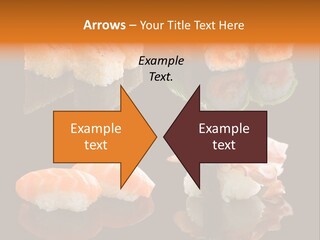 Tuna Set Gourmet PowerPoint Template