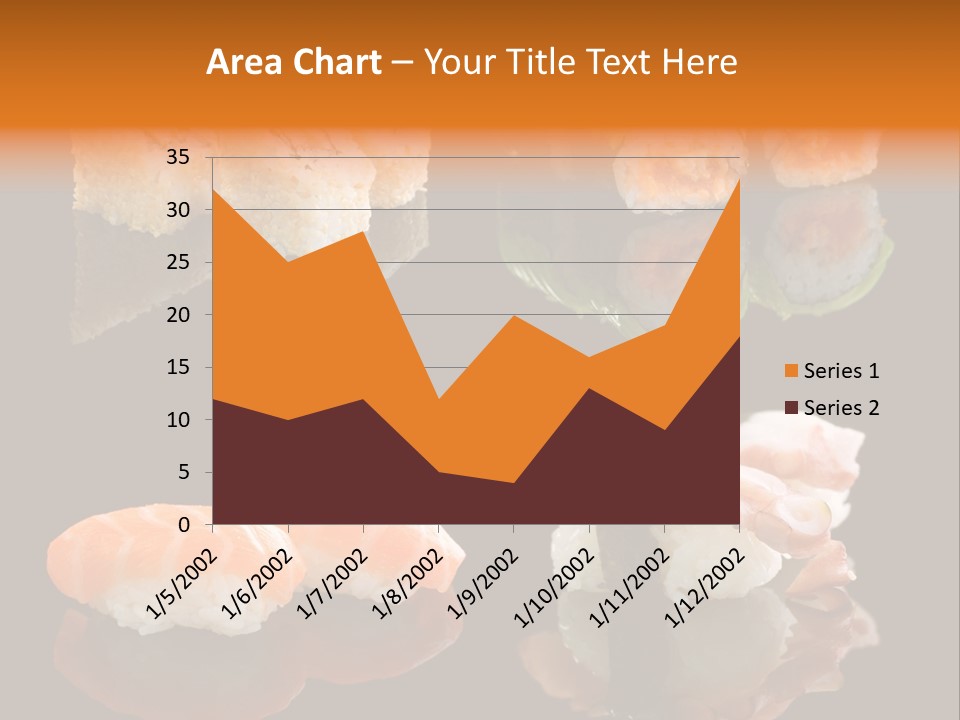 Tuna Set Gourmet PowerPoint Template