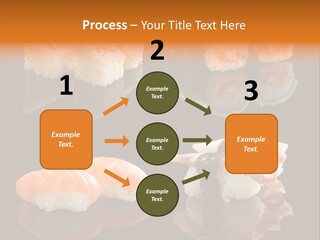 Tuna Set Gourmet PowerPoint Template