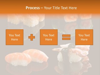 Tuna Set Gourmet PowerPoint Template
