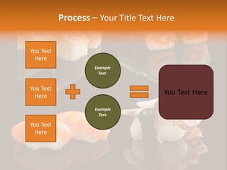 Tuna Set Gourmet PowerPoint Template