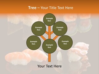 Tuna Set Gourmet PowerPoint Template