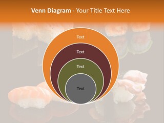 Tuna Set Gourmet PowerPoint Template