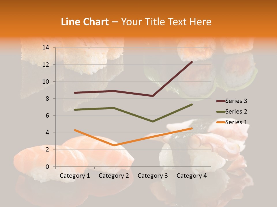 Tuna Set Gourmet PowerPoint Template