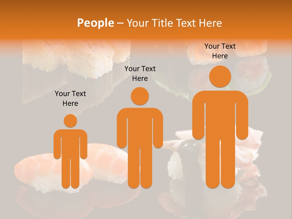 Tuna Set Gourmet PowerPoint Template