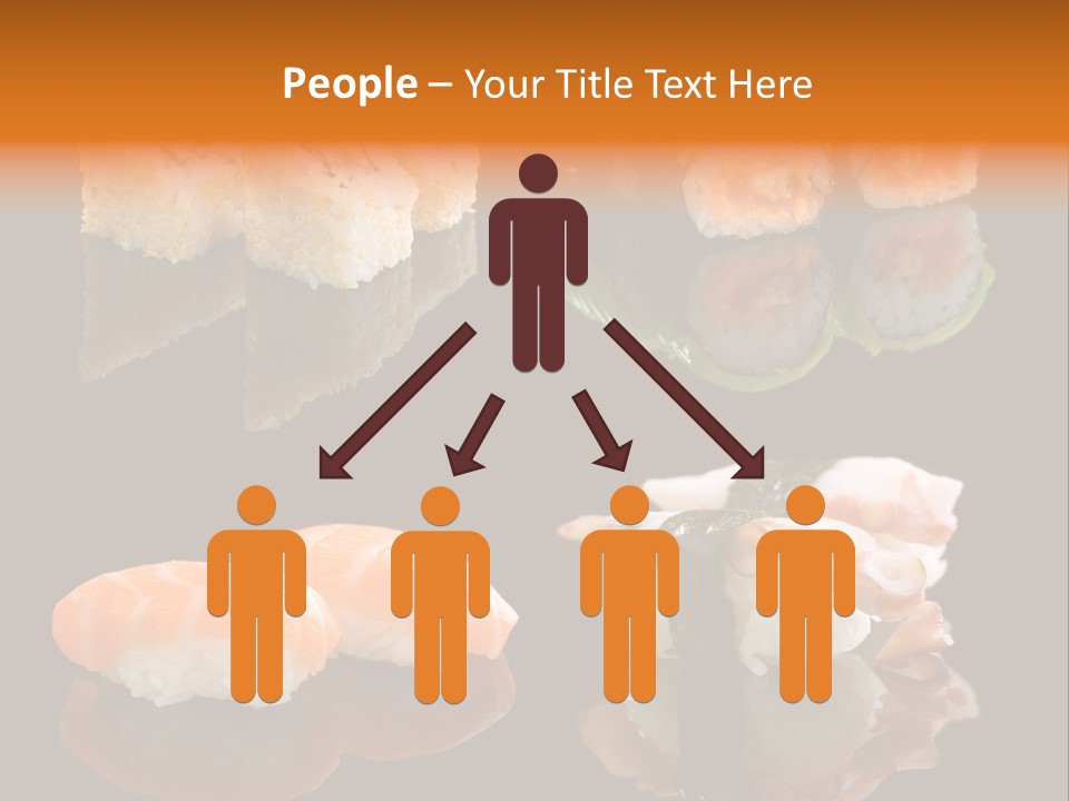 Tuna Set Gourmet PowerPoint Template