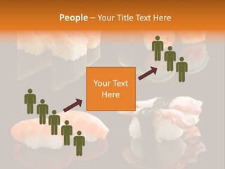 Tuna Set Gourmet PowerPoint Template