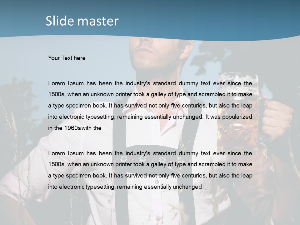 Thirsty Celebrate Oktoberfest PowerPoint Template