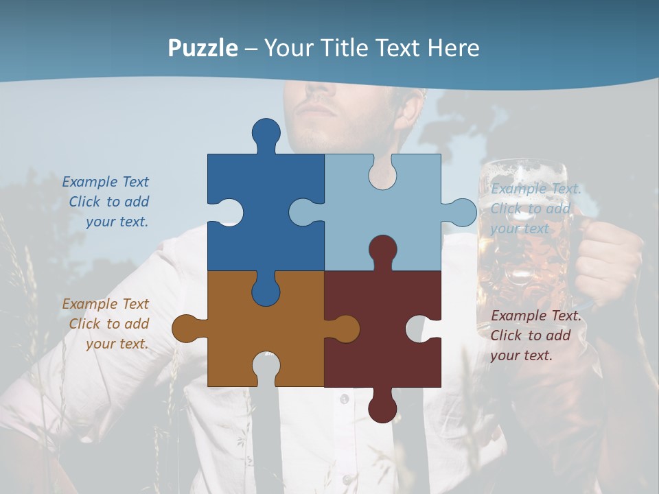 Thirsty Celebrate Oktoberfest PowerPoint Template