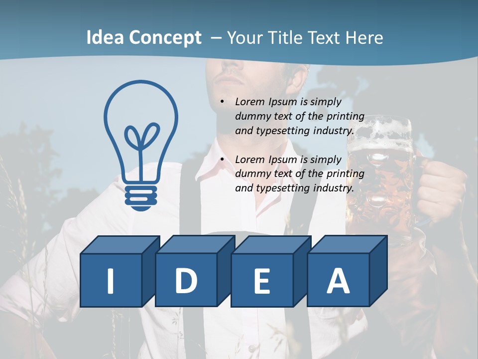 Thirsty Celebrate Oktoberfest PowerPoint Template