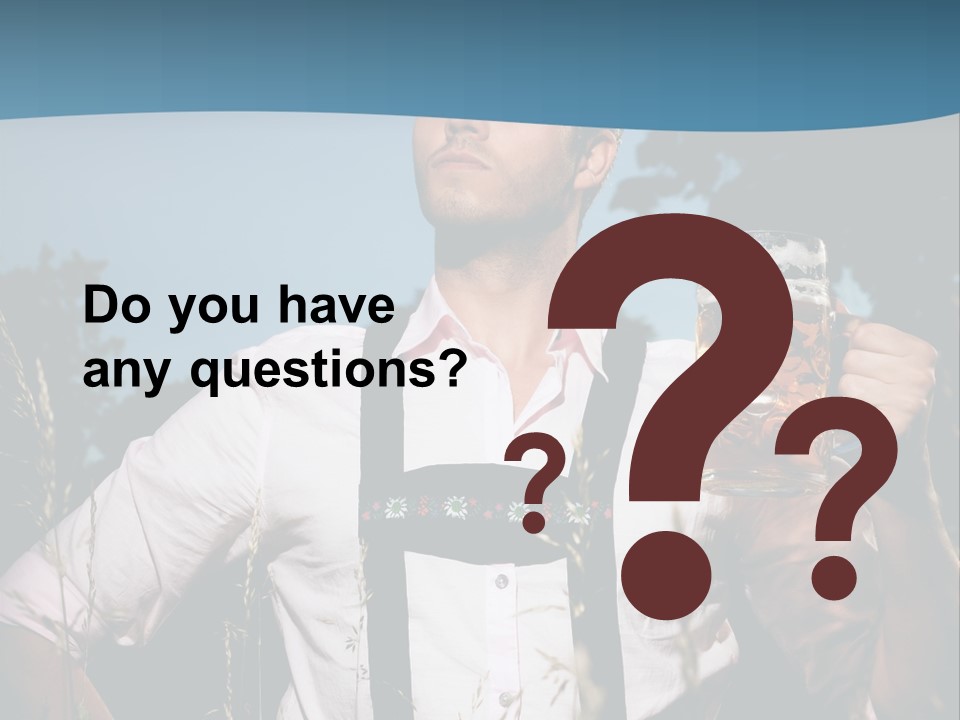 Thirsty Celebrate Oktoberfest PowerPoint Template