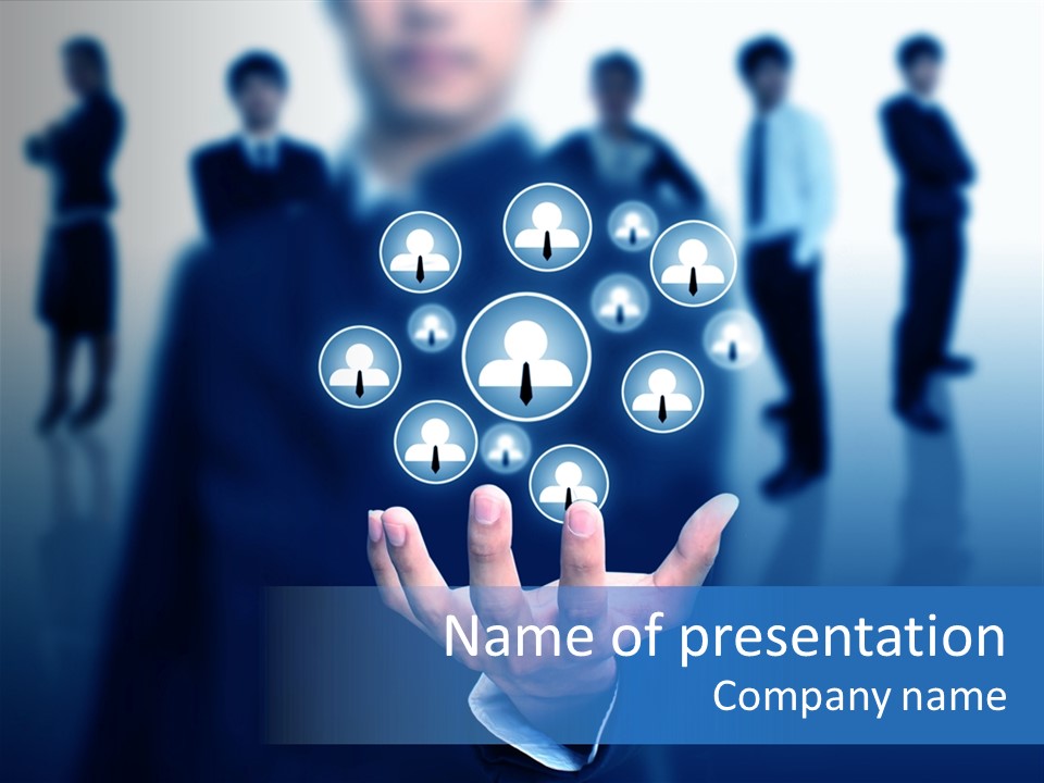 Internet Add Customer PowerPoint Template