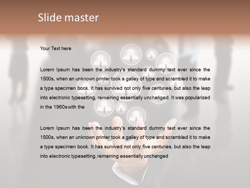 Add Web Internet PowerPoint Template