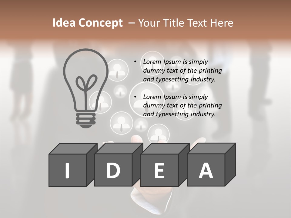 Add Web Internet PowerPoint Template