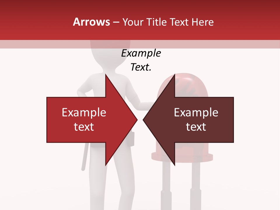 A Person Standing Next To A Mailbox PowerPoint Template