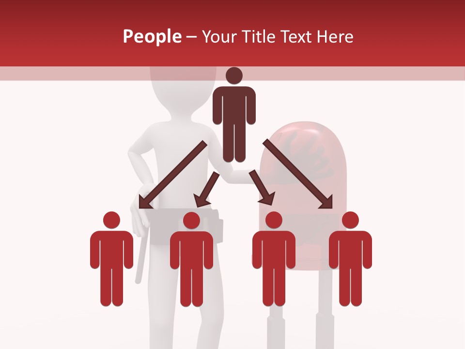 A Person Standing Next To A Mailbox PowerPoint Template